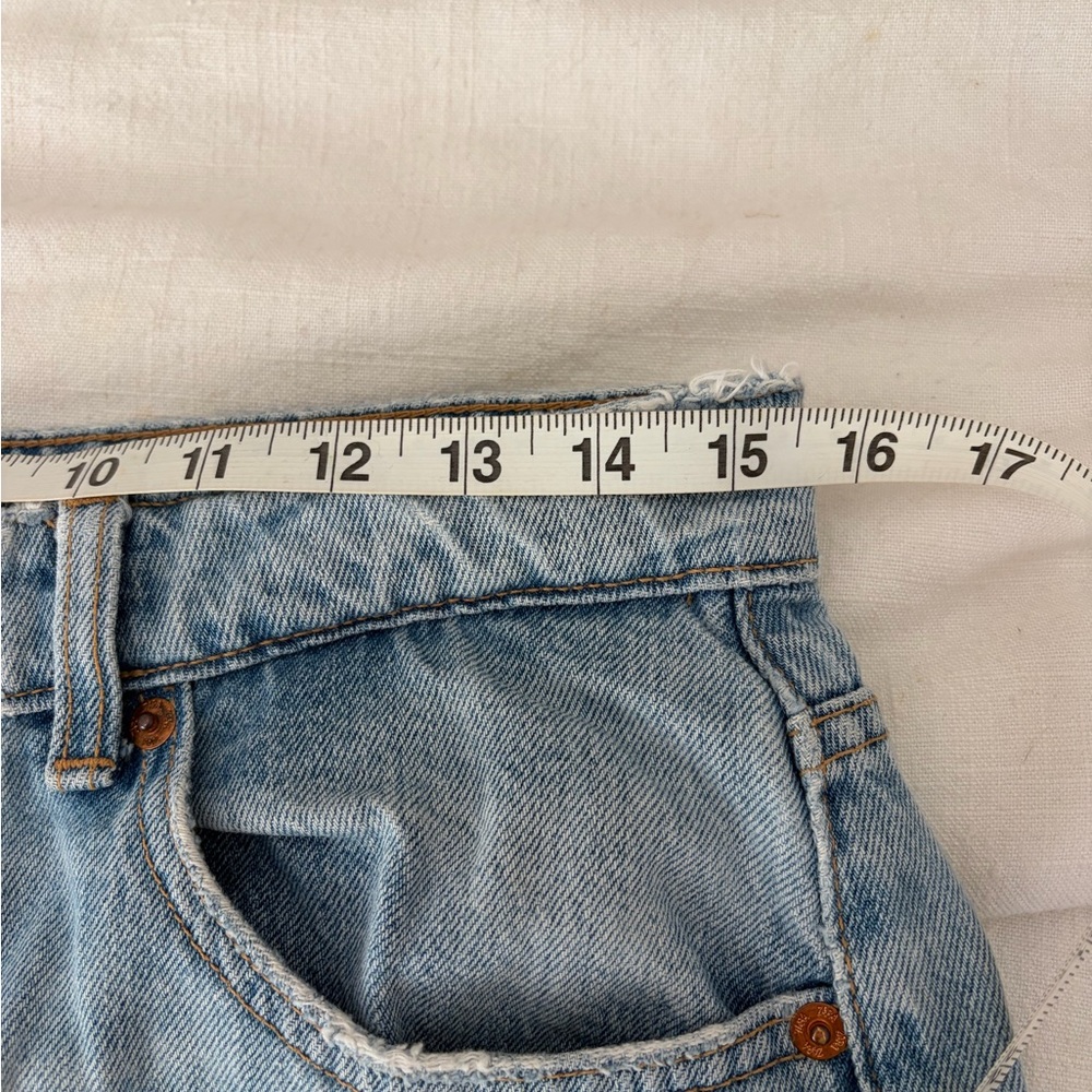 Zara Women’s Light Blue Barrel Jeans - Picture 4 of 5